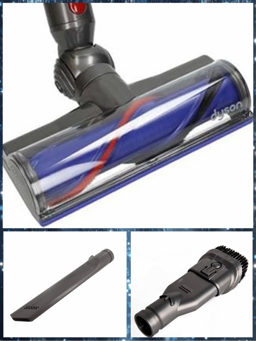 3 Piece Dyson Attachment Set
